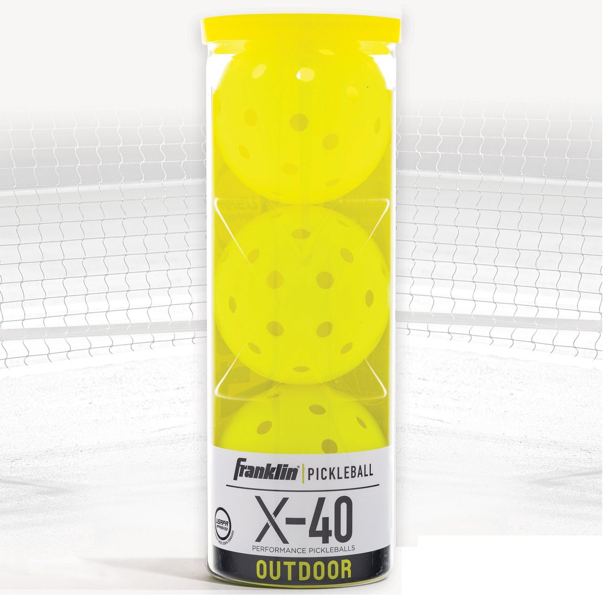   Pickleball X40 ballen | 3stuks optic geel